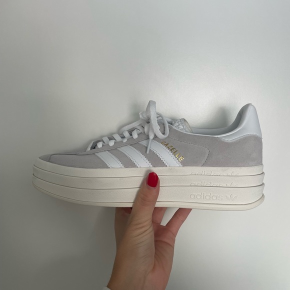 Adidas women’s grey platform shoes - brand new - Picture 5 of 5